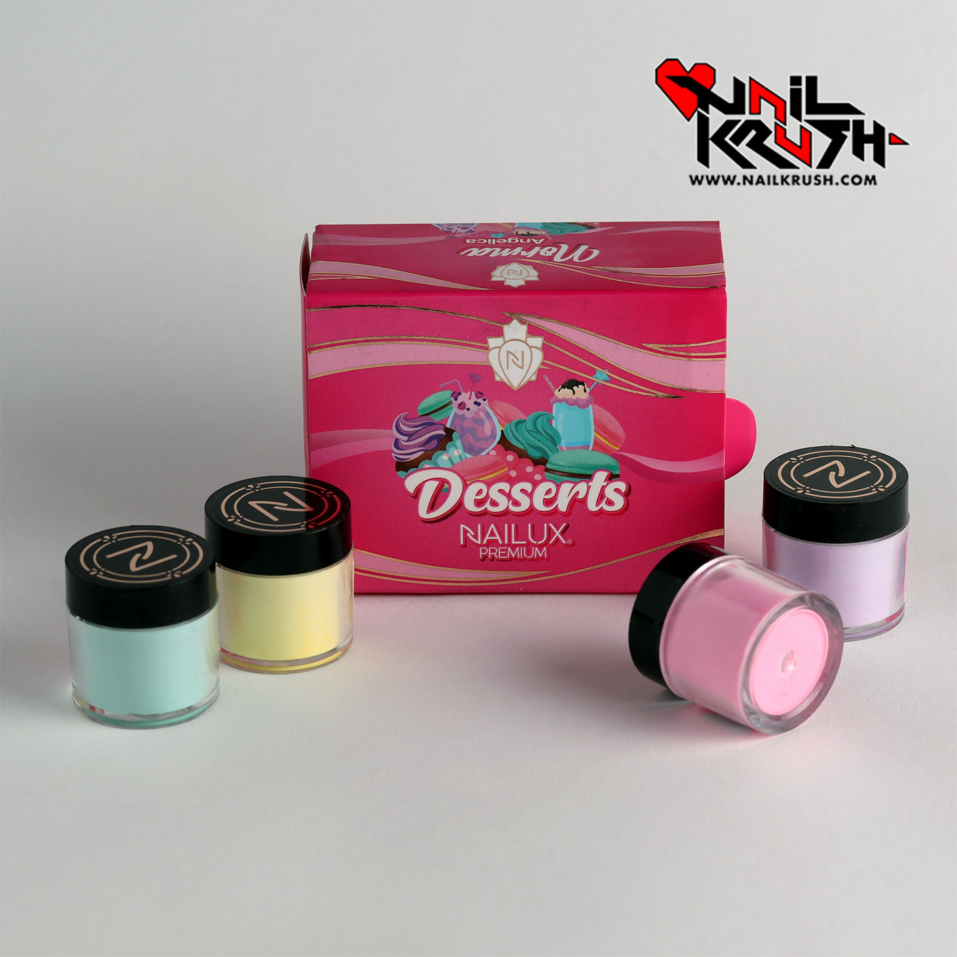 Colección de Acrílico Desserts - Nailux Premium