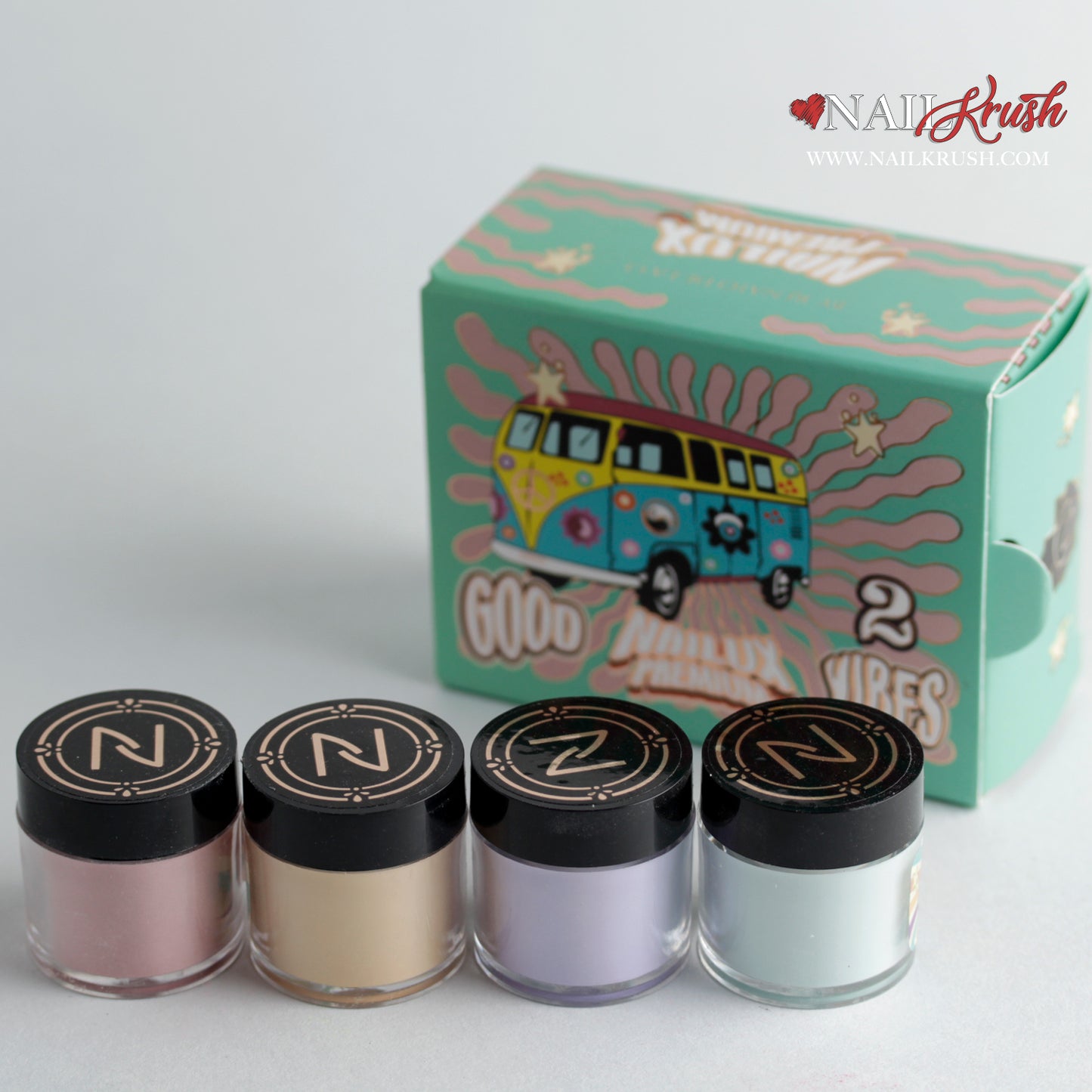 Colección de Acrílico Good Vibes 2 - Nailux Premium