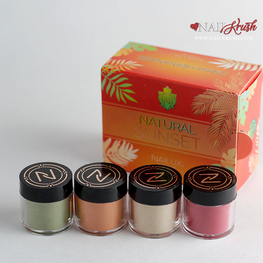 Colección de Acrílico Natural Sunset - Nailux Premium